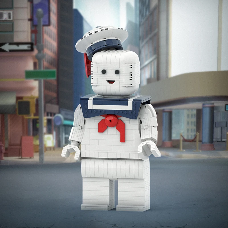 Набор строительных блоков MOC Marshmallow Man коллекция фигурок из фильма модель 830 шт.