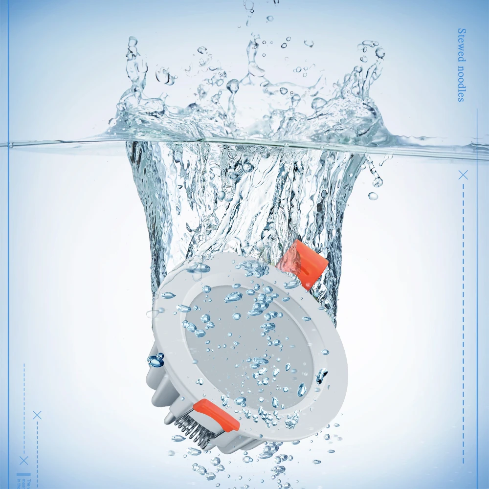 Водонепроницаемый светодиодный потолочный светильник 12 Вт 15 Водонепроницаемые