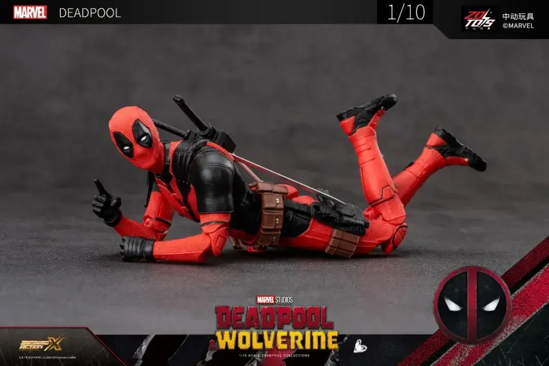 Коллекционные фигурки героев Marvel Deadpool & Wolverine Zd