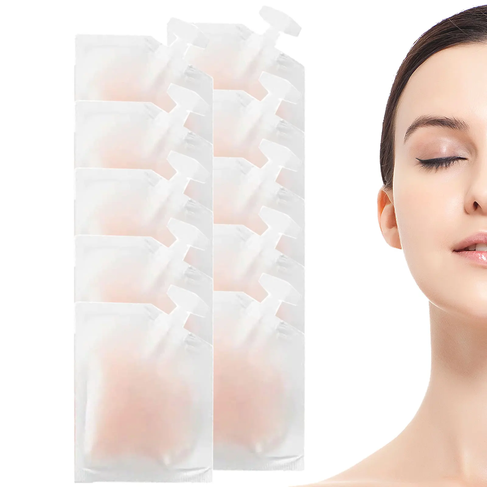 

10 пакетов/коробка, укрепляющая маска для лица