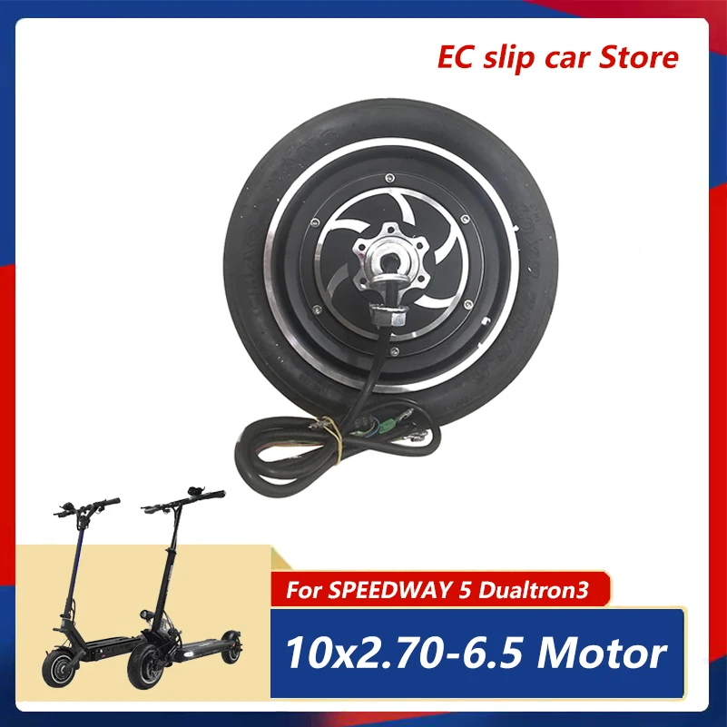 

48V 500W Motor For Dualtron 3 Speedway 5 Electric Scooter Front and Rear Wheel 10 Inch Electric Scooter Motor 10x2.70-6.5 Tire