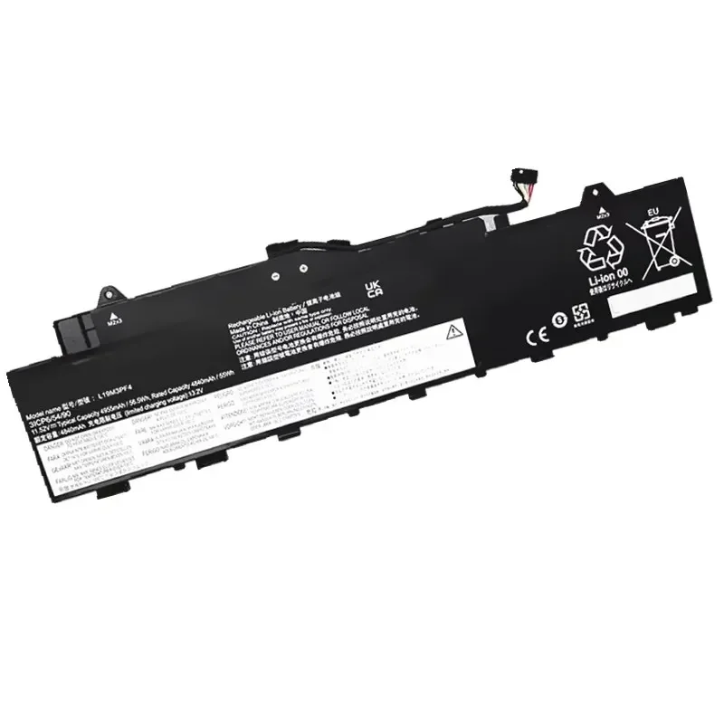 Новый аккумулятор для ноутбука Lenovo Ideapad 5-14ARE05 5-14IIL05 5-14ALC05 5-14ITL05 44 5wh L19C3PF3 L19M3PF3 L19M3PF4 L