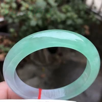 aaaaa grade two color natural burma jadeite emerald jade bangle real quality jewelry elegance women ladys boutique bracelet