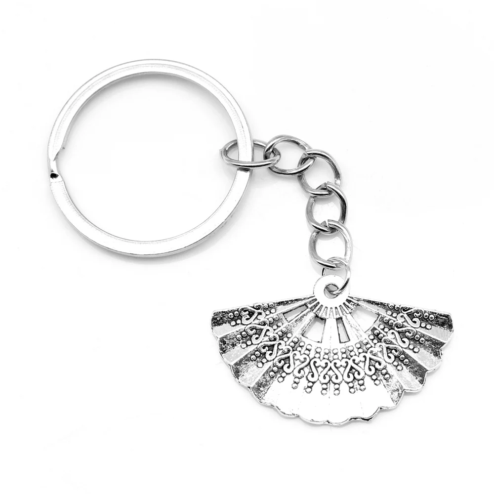 

1 Piece 21x34mm Fan keychain keys gift for wife