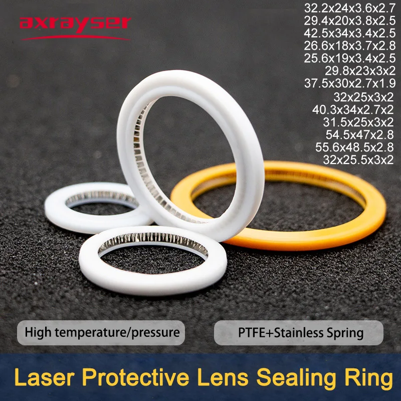 Laser Lens Sealing Ring for Protective Windows Spring Seal Raytools Precitec Bodor WSX Ospri BT210/BT240S/Procutter/Lightcutter