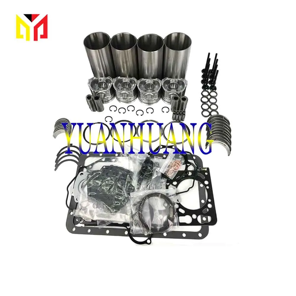 14B комплект для ремонта двигателя прокладок клапаны Toyota Dyna DYNA200 Toyoace Coaster 3 7 л 8 В