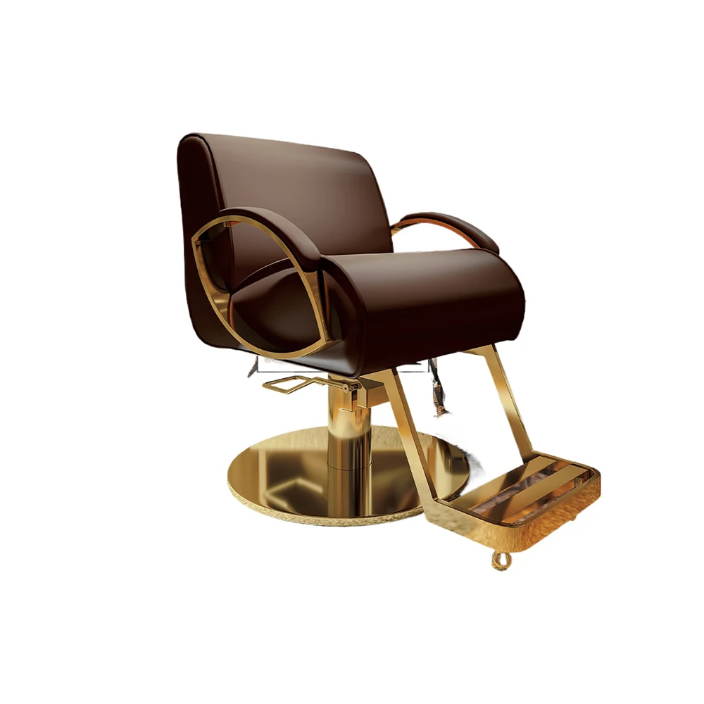 Эстетическое эргономичное парикмахерское кресло скандинавское роскошное