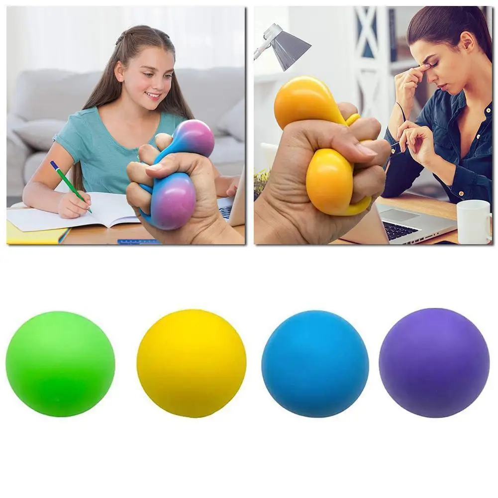 

Decompression Toy Soft TPR Squeeze Balls Change Color Antistress For Kids Adults Hand Fidget Toys Squishy Stressball Funny Toys