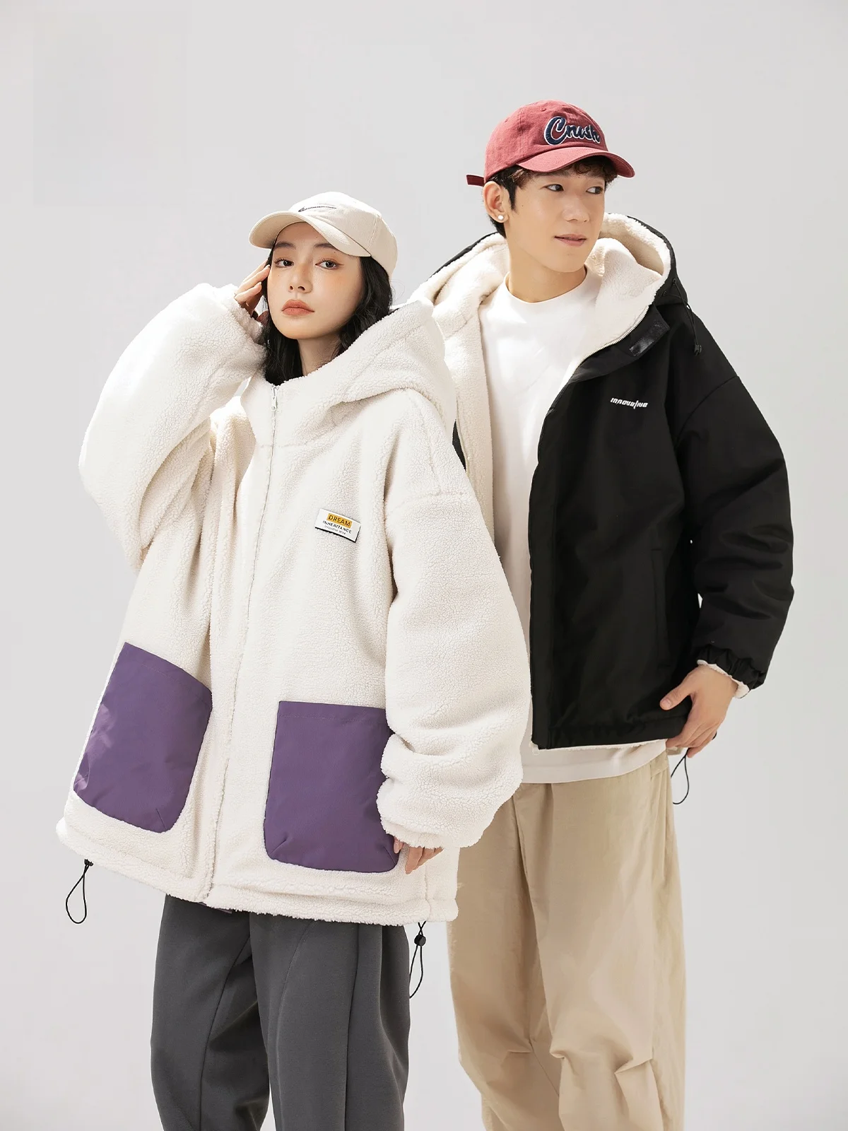 Senma up Geniolamode двустороннее пальто с хлопковой подкладкой мужская зимняя новая