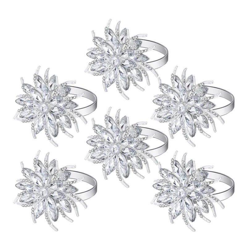 

Napkin Ring Christmas Lotus Napkin Ring Silver Napkin Buckle Cloth Ring Rose Napkin Ring For Weddings And Events