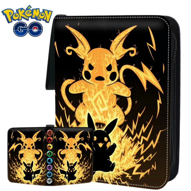 

NEW 400PCS Pokemon Album for Cards Card Game Cardholder Children's Toys Games Binder Photocards Holder Protector Hobby Hobbies