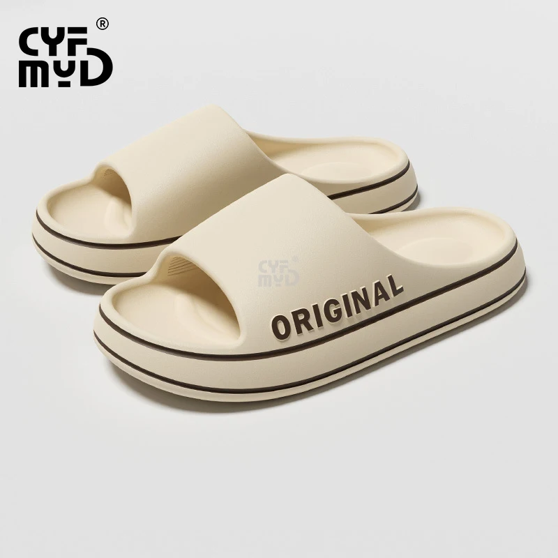 Platform Women's Slippers for Home Cloud Soft Wwoman Shoe Comfortable 2023 Summer EVA Slipper Bathroom Designer Slides Non-slip