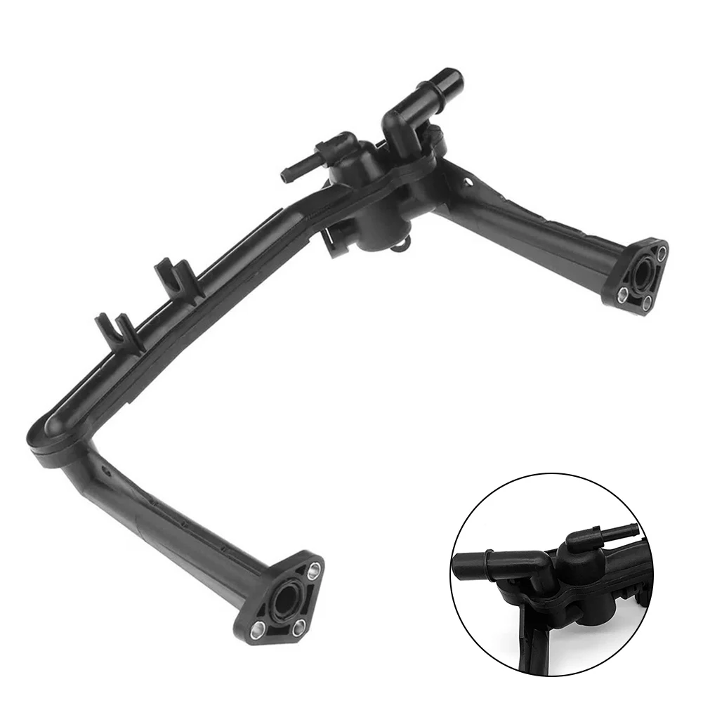 

Heating Hose Heating Tube Heating Tube LR041788 ABS+Aluminium Black Car Accessories Heater Manifold Hose Brand New