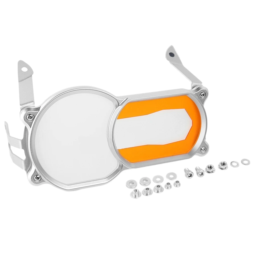 

Motorcycle Headlight Grille Cover head light lamp Guard Protector for BMW R1200GS R1250GS ADV / LC 2013-2020 Silver