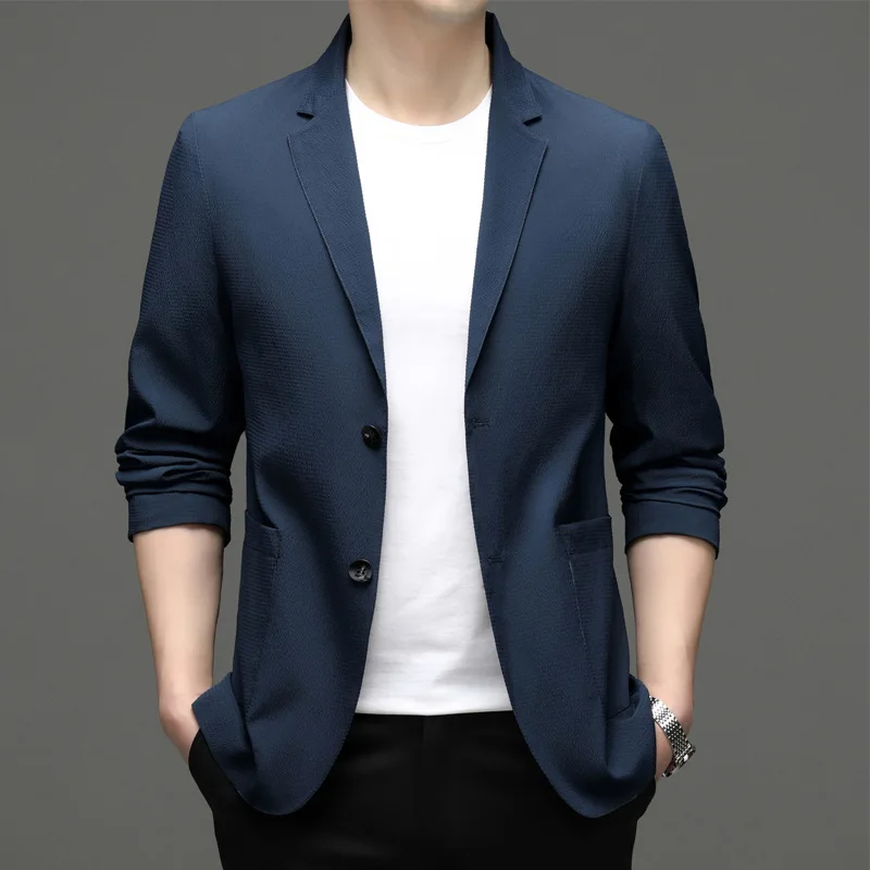 

Lin3232-Dress Gentleman Haute sense suit host