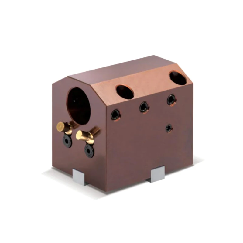 Серия BMT CNC токарный станок прямой с двойным отверстием фиксированный держатель