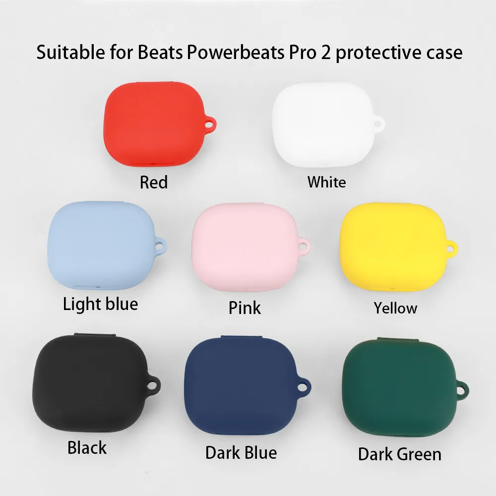 Фото Подходит для наушников Beats Powerbeats Pro 2, силиконовый чехол TWS, чехол для беспроводных наушников №1