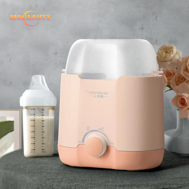 Three-in-one Milk Warmer Portable Automatic Constant Warm Milk Thermal Insulation Breast Milk Heating Bottle Sterilization
