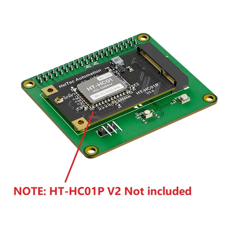 Фото B03B-HT-HC01PHAT HT-HC01P для Raspberry Pi HAT, модуль Wi-Fi HC01P с интерфейсом Mini PCIe для HC01P и HC01P V2 №5