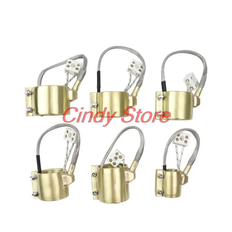 

220v Brass Nozzle Band Heater Electric Heating Ring injected mould heating element 25x40/40x40/42X35/42X40/42X50/42X60mm