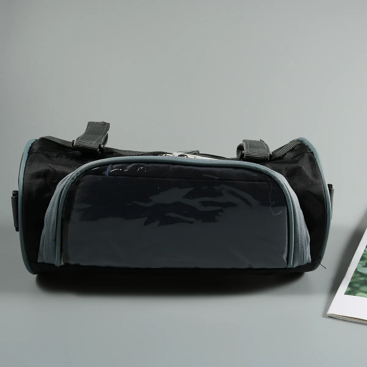 

Outdoor Oxford Cloth Bike Cycling Handlebar Bag Waterproof Front Storage Bag with Touchscreen Large-Capacity Front Pack for