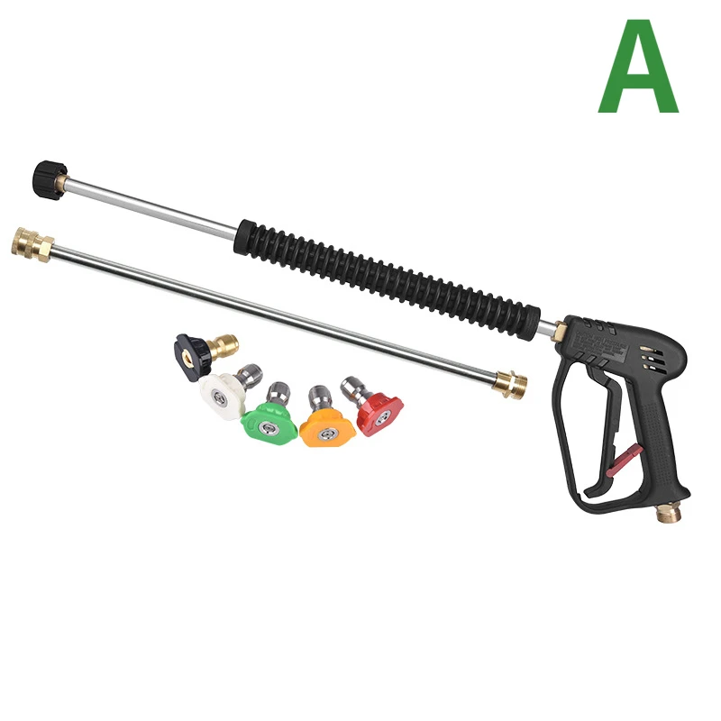 

Пистолет для мойки высокого давления для Karcher K2 K3 K4 K5 K6 K7 Автомойка 4000 PSI с 5 насадками