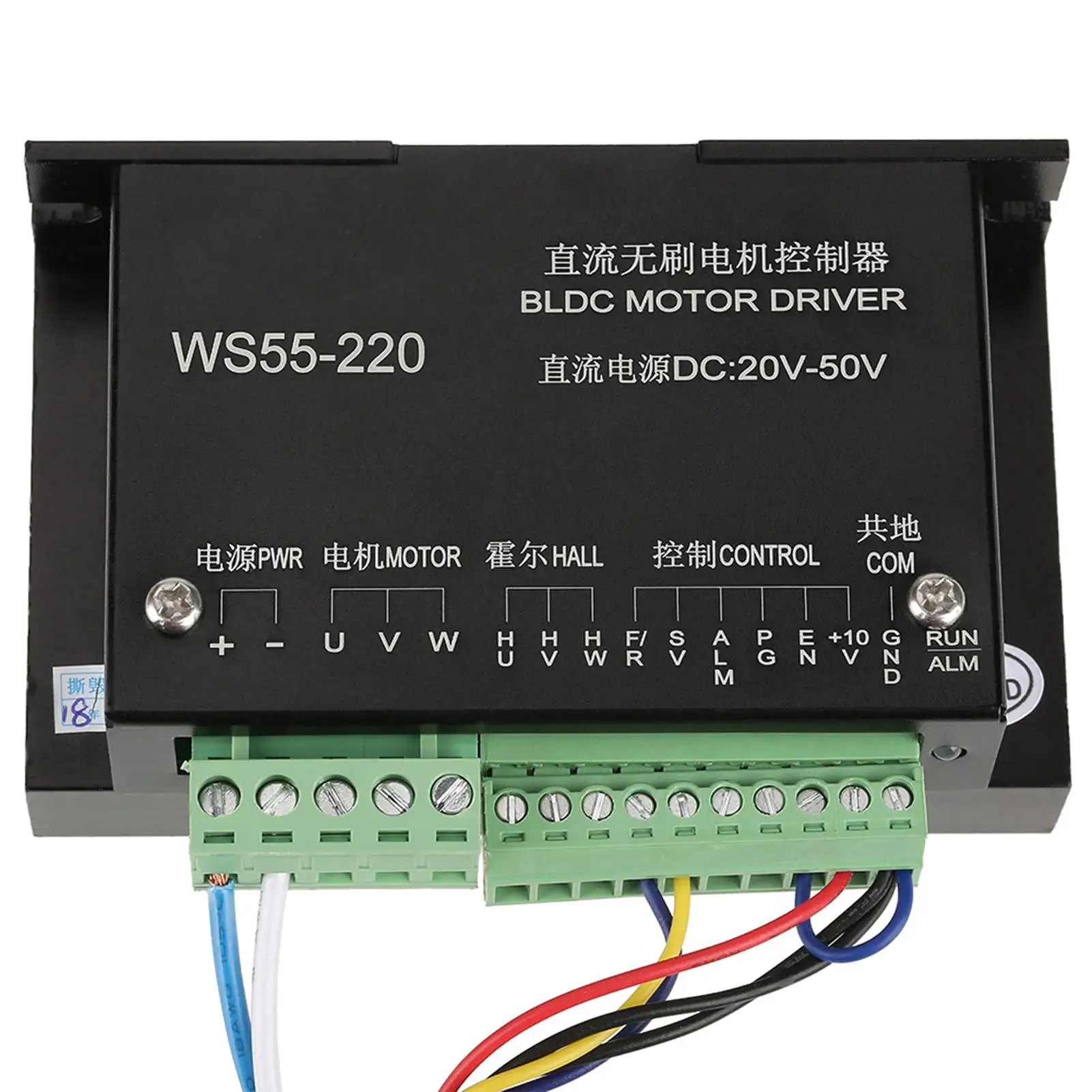 WS55-220 48V 500W CNC контроллер драйвера двигателя для BLDC шпинделя и шаговых двигателей