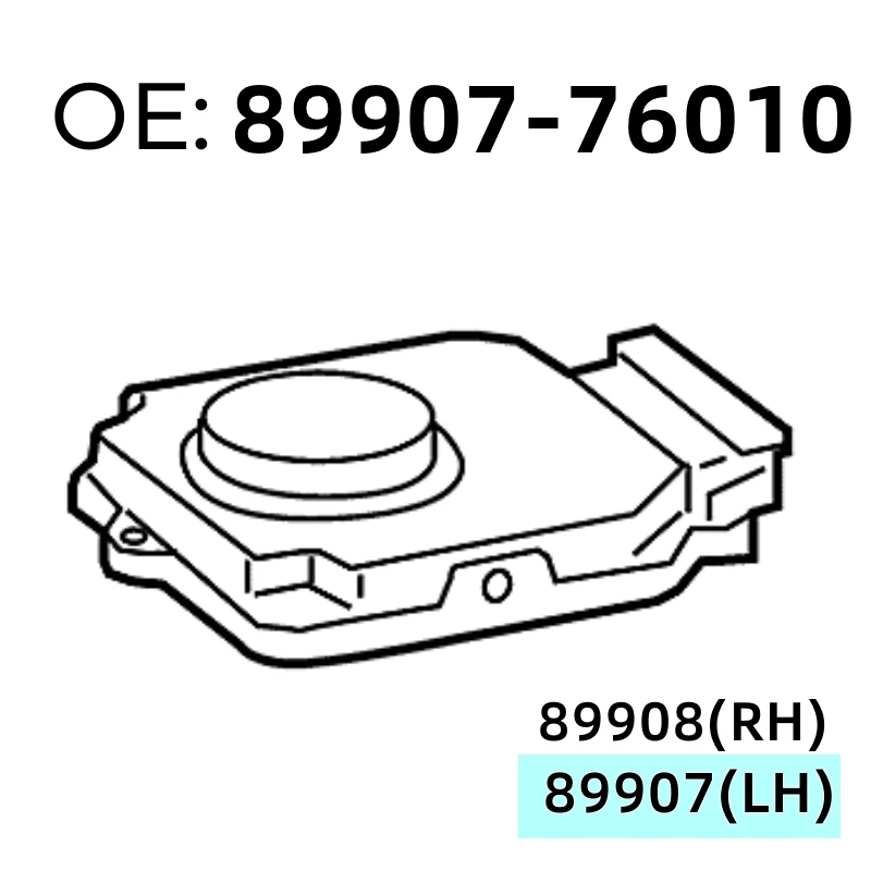 89907-76010 L047 светодиодный модуль управления передней фары для L EXUS LH аксессуары для автомобильных фар