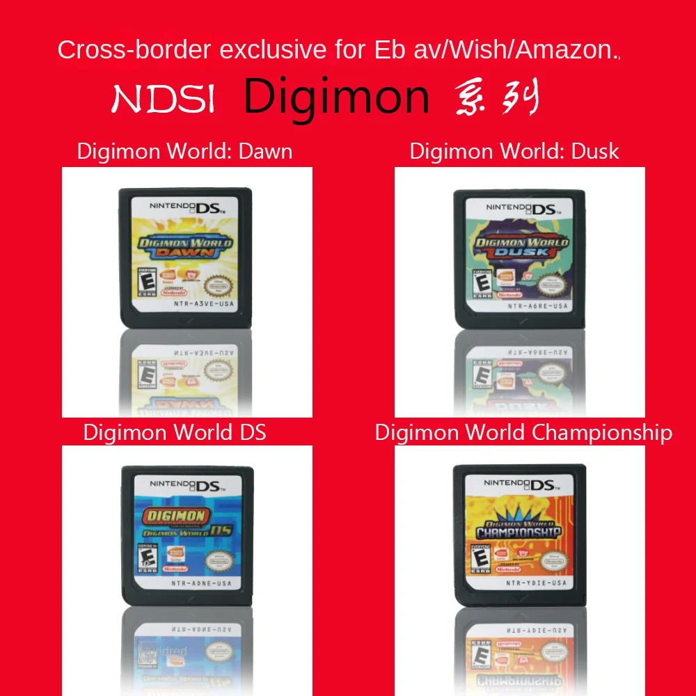 

Игровая карта Nintendo DS Digimon World Digimon, игровая карта DSi 2DS 3DS