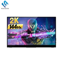 15.6inch 2K Portable Monitor 144 hz Freesync Touchscreen 1ms Anti-blue Light HDMI-compatible Hidden Bracket Display for Game