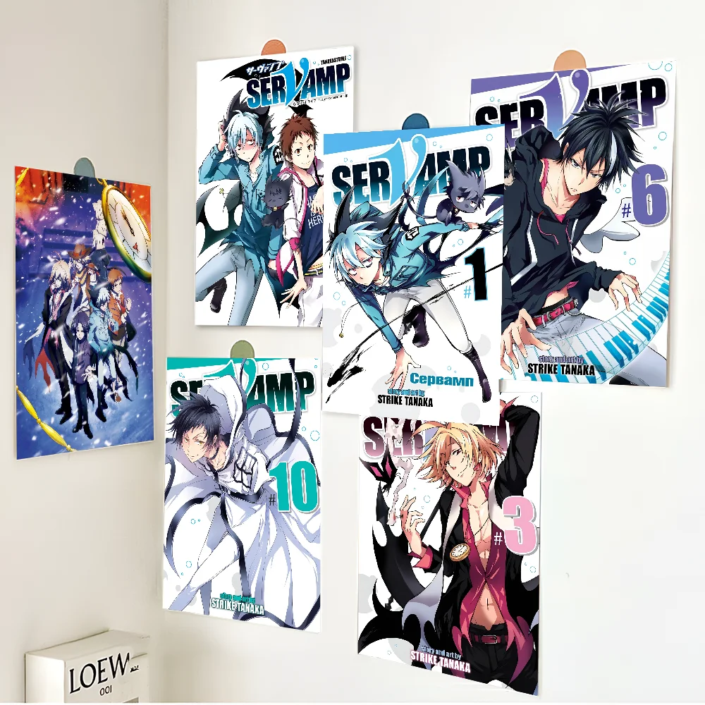 Servamp Large Size Shop Art Promotion Advertising Booth Flag Hanging Banners