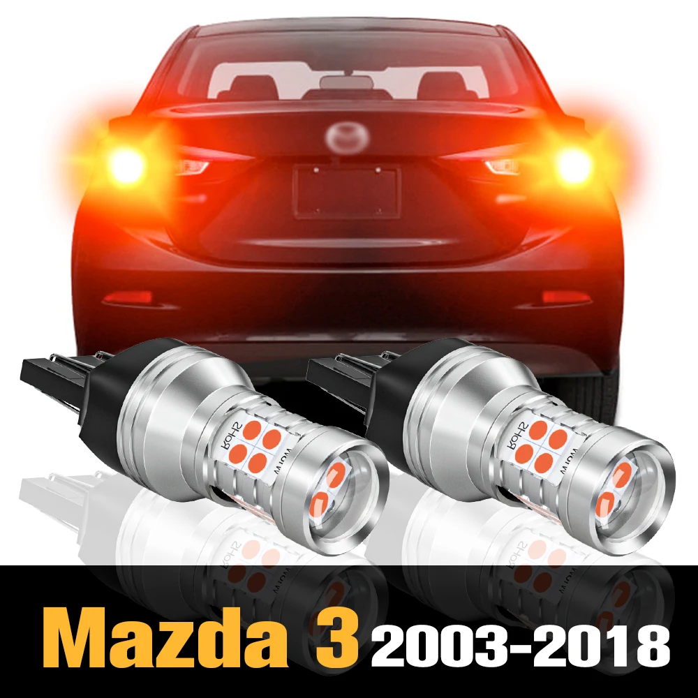 

2pcs Canbus LED Brake Light Accessories For Mazda 3 BK BL BM BN 2003-2018 2007 2008 2009 2010 2011 2012 2013 2014 2015 2016