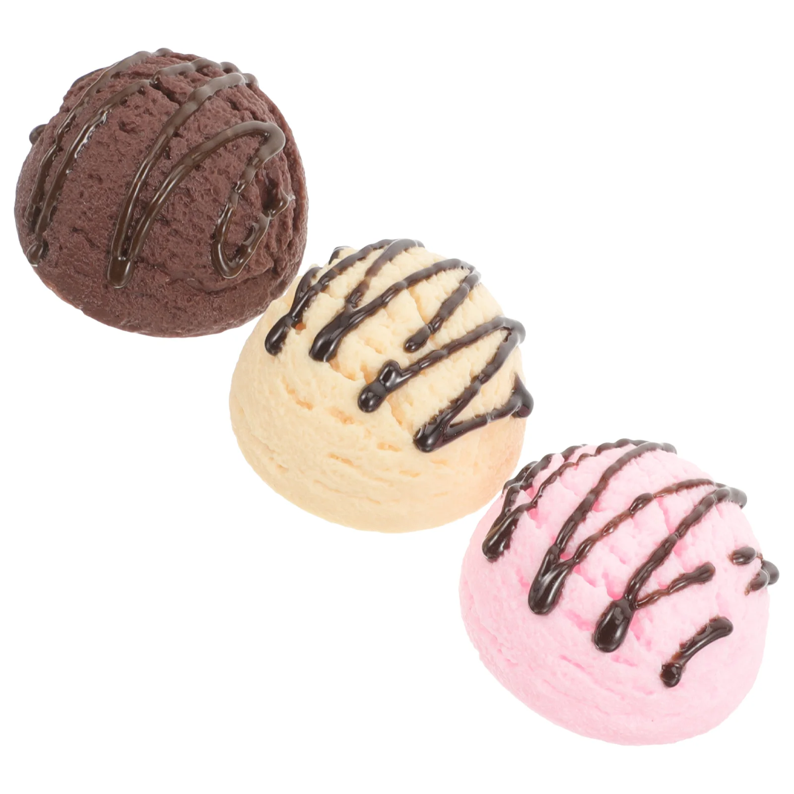 Реквизит для демонстрации мороженого ПВХ имитация шара модель оконные украшения