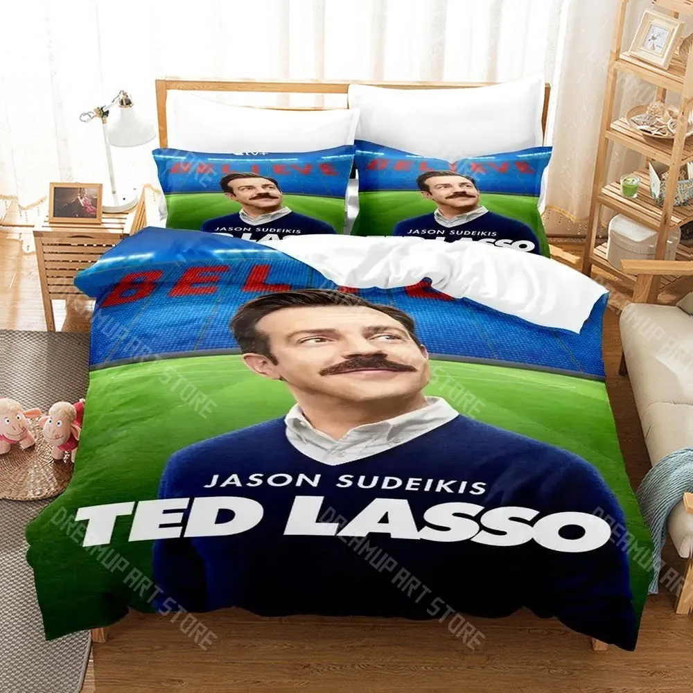 Фото Комплект постельного белья L-Lasso с 3D принтом Ted Season Single Twin Full Queen King Size, комплект постельного белья для взрослых и детей, комплекты пододеяльников для спальни, 3D простыня №2