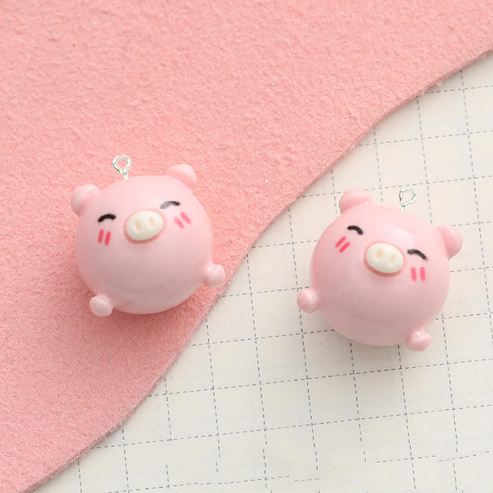 10 шт./партия серьги-подвески в виде свиньи