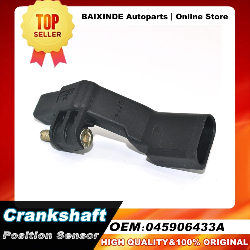 

1PCS OEM 045906433A Crankshaft Position Sensor For Volkswagen Bora Cradter Crossfox Eurovan Gol Jetta Sportvan Vento