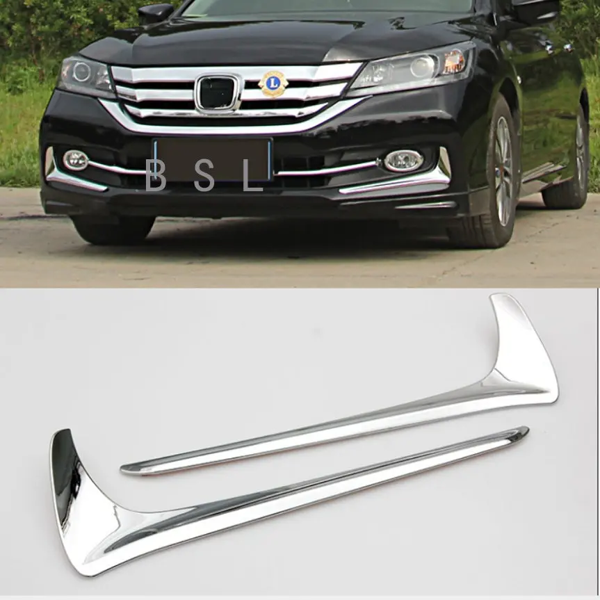 

2pcs for Honda Accord 2014-2015 Front fog lamp brow Decorative sticker