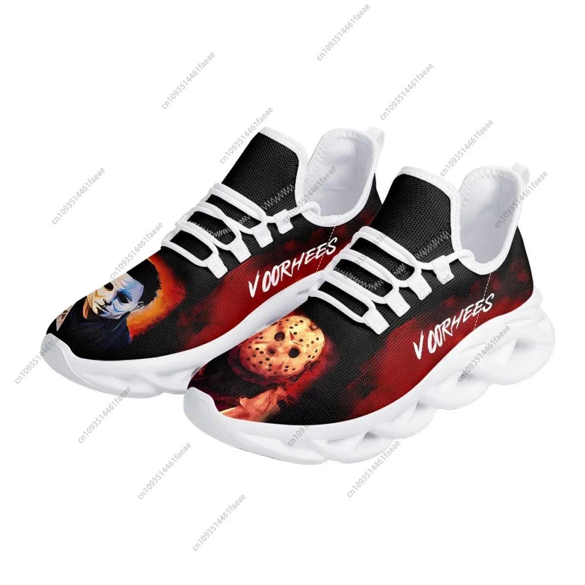 Кроссовки с персонажем фильма ужасов на заказ Джейсон / Майкл Майерс Фредди