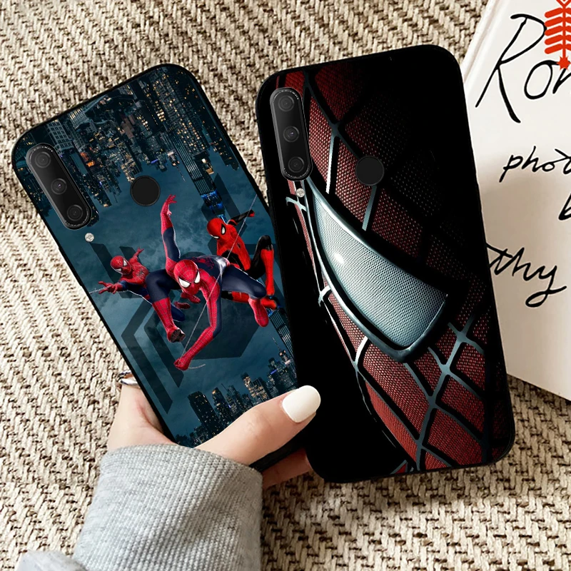 

Marvel Deadpool Venom Spiderman For Huawei Honor 9X 8X Pro For Honor 10X Lite Phone Case Soft Black Funda Back Silicone Cover