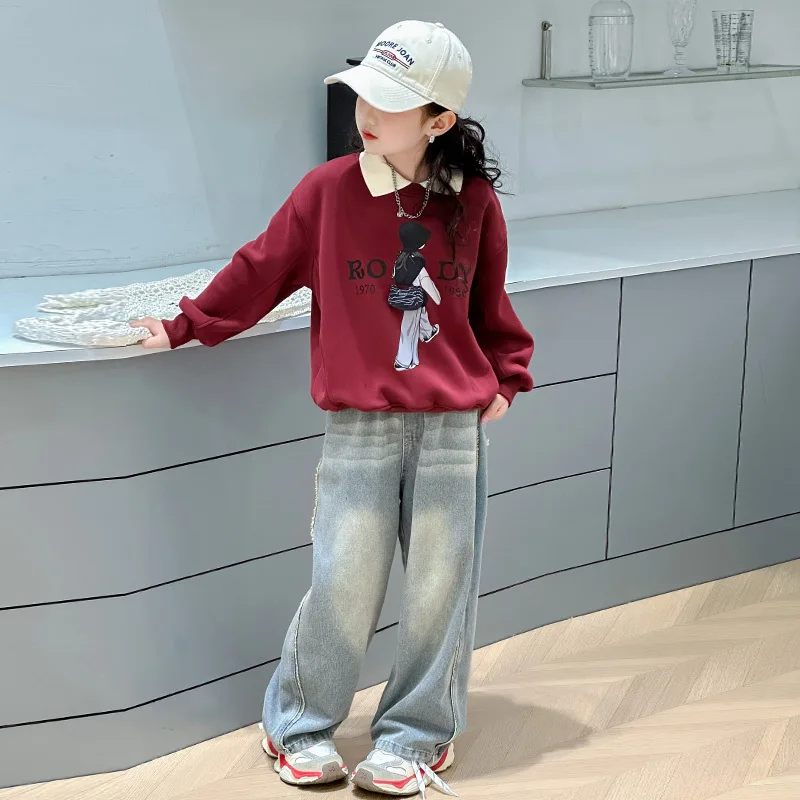 Детский костюм полиэстер хлопок девочки