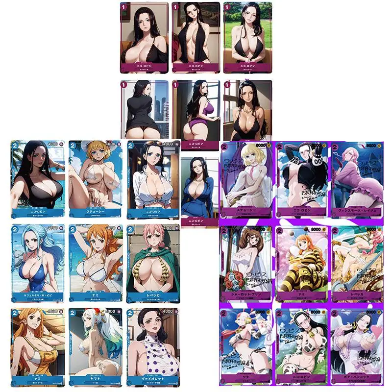 Коллекционная карта Bandai One Piece Vivi Uta Nami Hancock