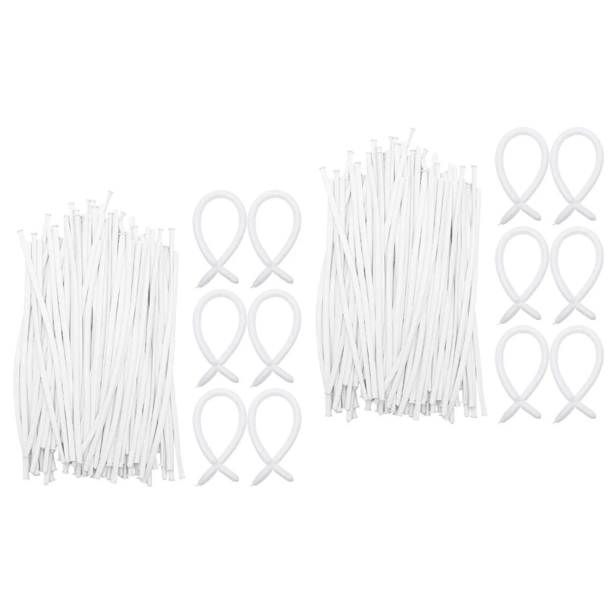 

400 Pcs Latex Balloons Flower Balloons Kids Twisting Balloons Twisting Balloons Clear Balloons Flower Twisting Balloons