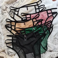 sexy panties womens underwear fashion bandage hollowed out briefs mid waist seamless comfort underpants female lingerie