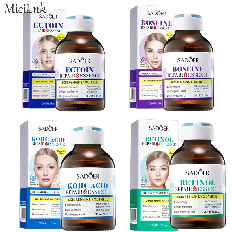 

Kojic Acid Retinol Serum Hyaluronic Acid Essence Brightening Firming Hydrating for Face Anti Aging Serums Dark Spot Correcting