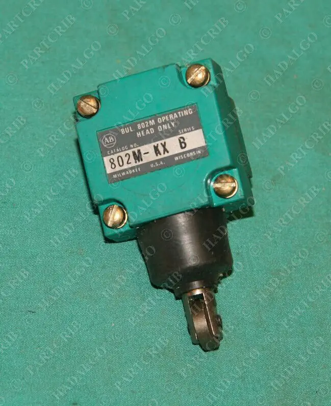 

Allen Bradley, 802M-KX, Limit Switch Operating Head Plunger Roller NEW