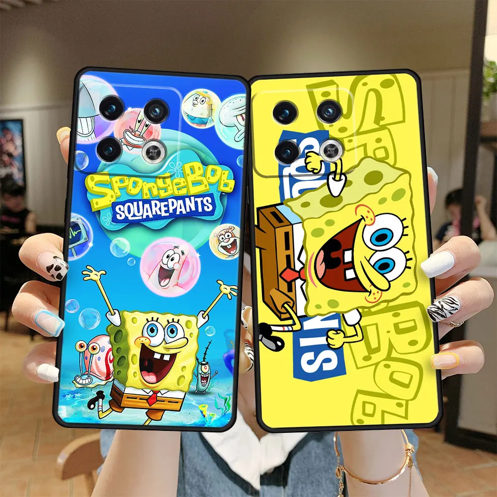 

Case for OnePlus 8 Pro Nord 2 5G 9R 7T 8T 5G 9 9RT 10 Pro Nord 5G Nord CE 2 N200 N100 Soft SpongeBob Cartoon Style Cell