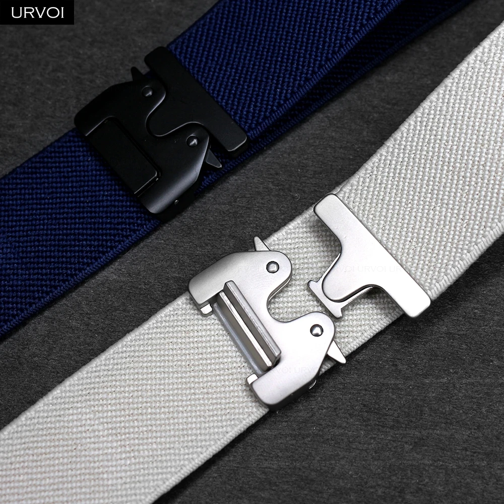Фото Ремешок URVOI для Apple Watch Ultra 2 1 серии 10, 9, 8, 7, 6, 5, эластичный тканый нейлоновый ремешок с парашютной пряжкой, браслет для iWatch fashion №4