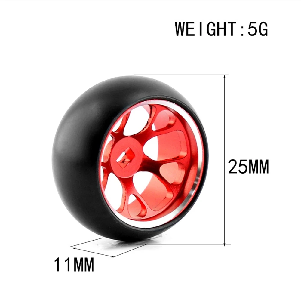 Жесткие пластиковые шины для дрифта металлический обод колеса Wltoys 284131 K969 K989 Kyosho