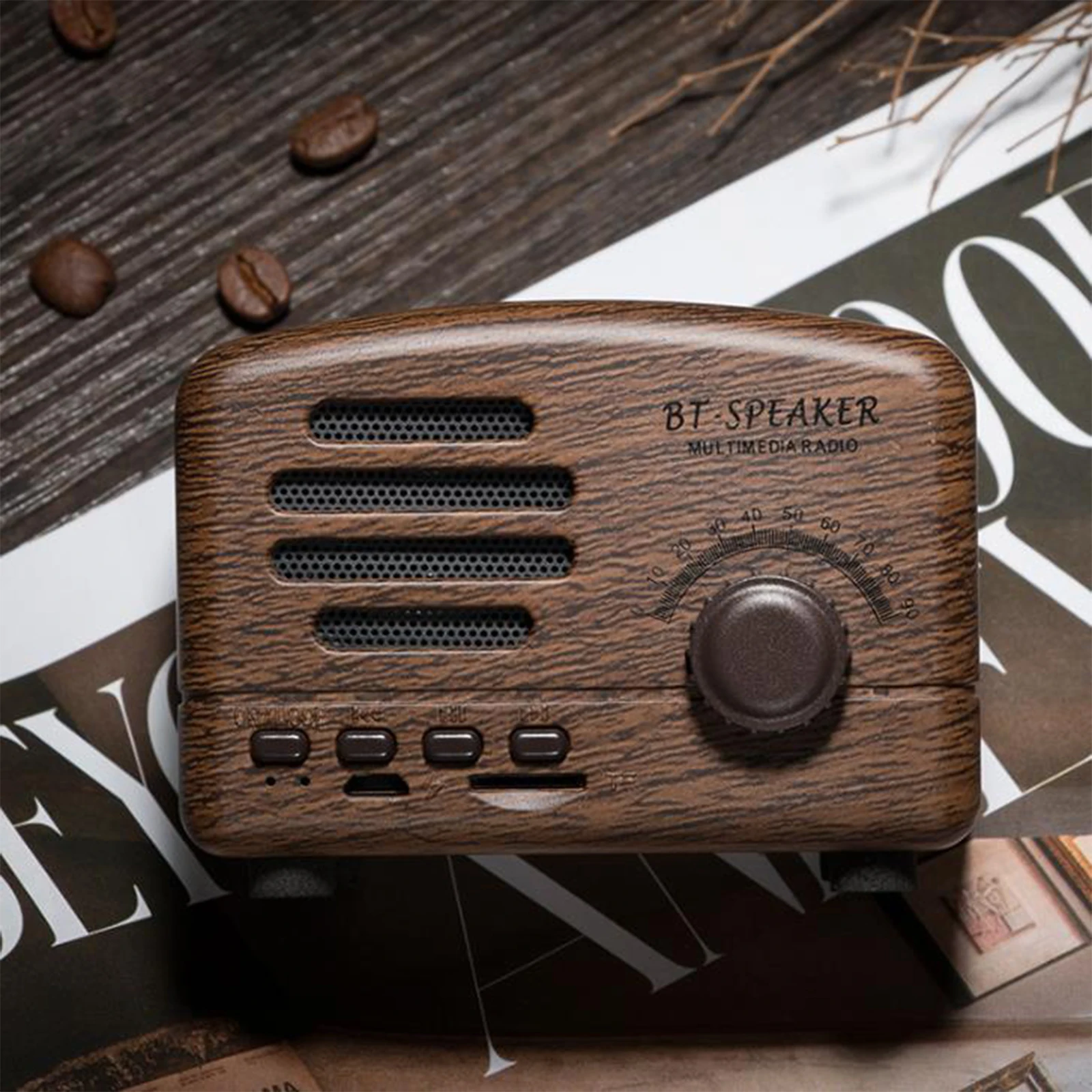 

Wireless Retro Mini Bluetooth Speaker Little Prince Card Radio Small Outdoor Portable Plastic Audio for Students Home Office