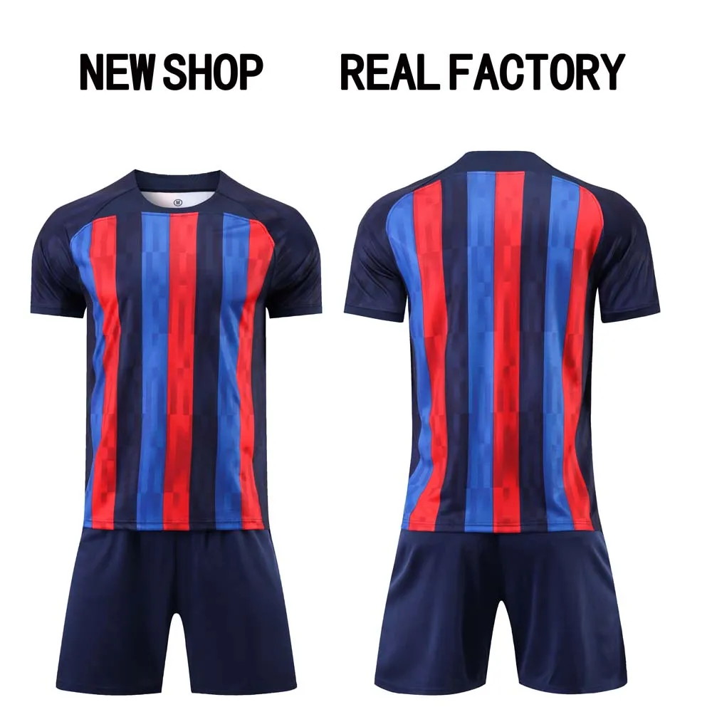 

New season club football jersey, adult children's jersey quick-drying jersey, sportswear training suit short sleeve suit